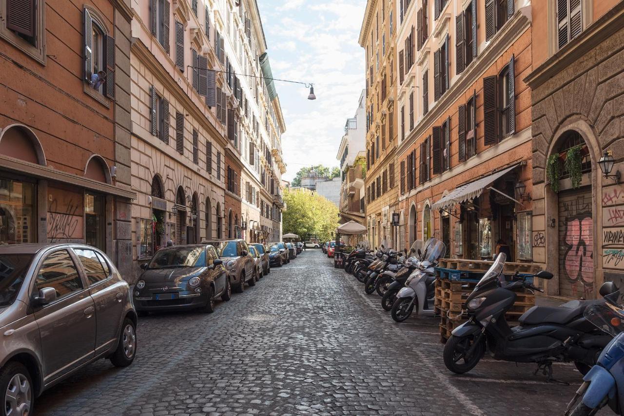 Lively Roma Trastevere Renovated Apartment - FromhometoRóma Kültér fotó